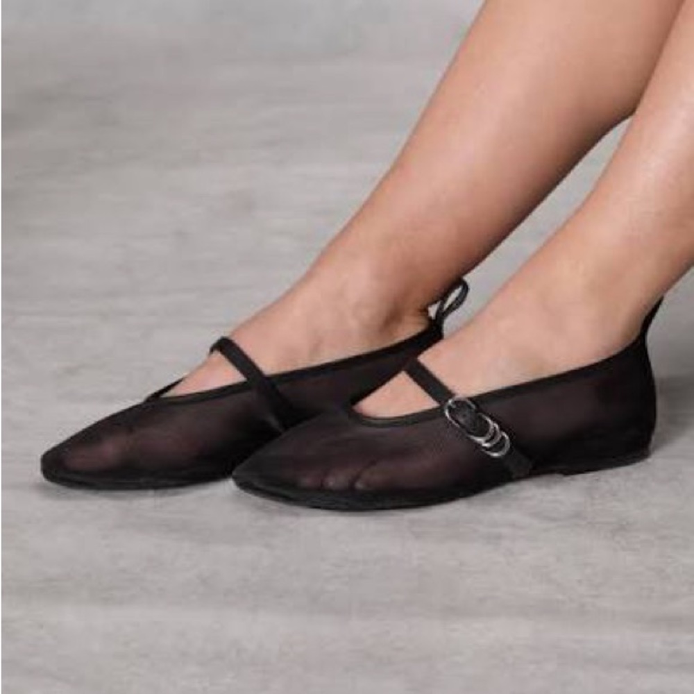 Rag & Bone Spire Mesh Mary Jane flats